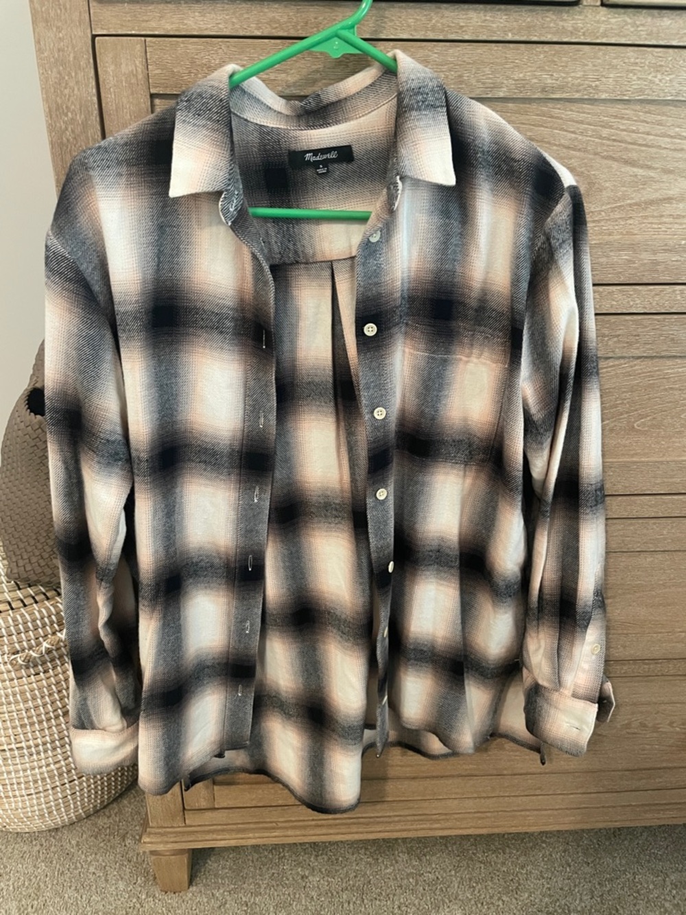 Madewell flannel button up